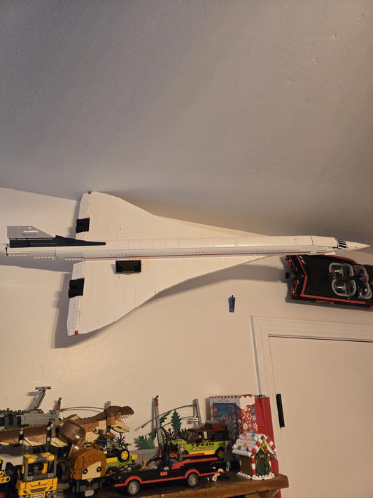 Lego Concorde 10318 Wall Mount
