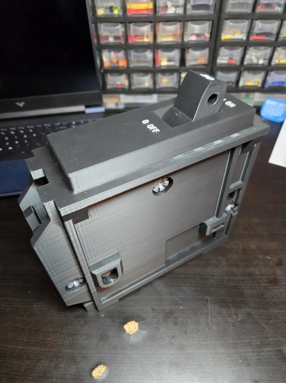 Giant 3D Printed 20Amp Square D Breaker
