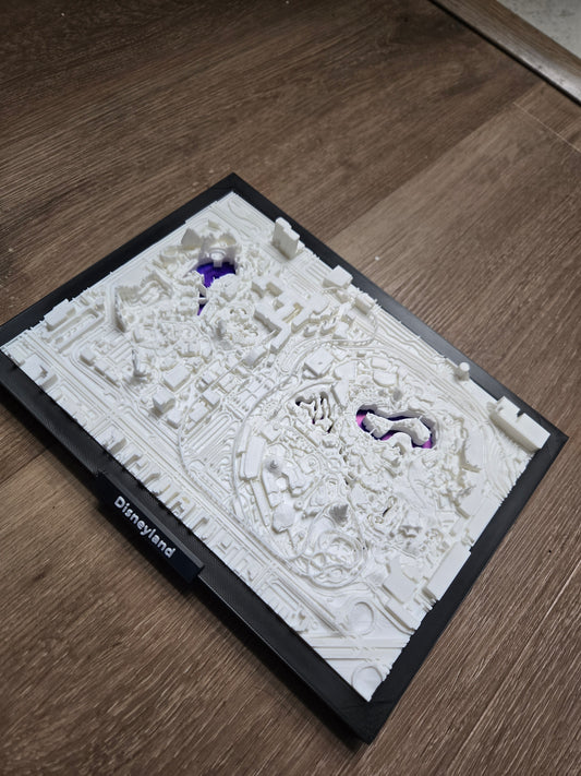 3D Map Of Disneyland/CAL Adventure