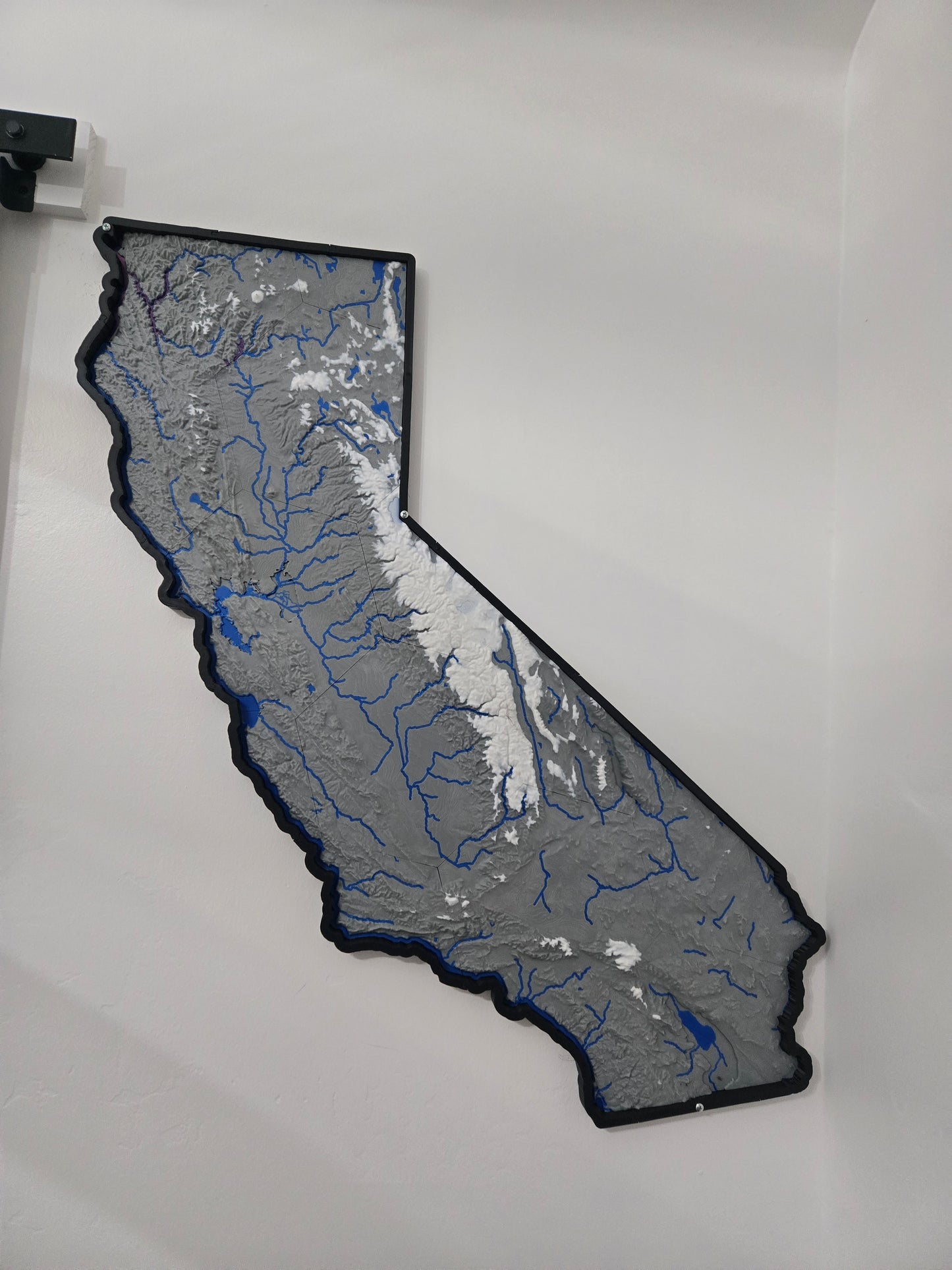 Giant 3D Map Of California