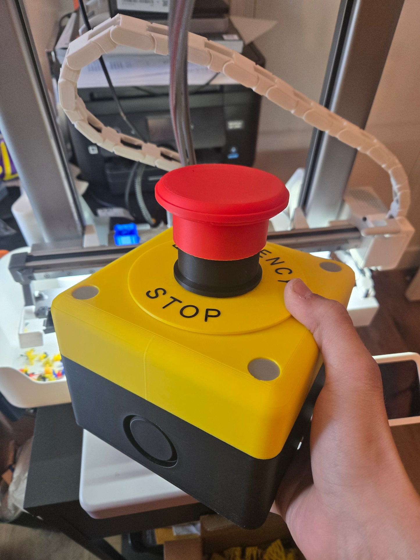 Giant 3D Printed E-Stop