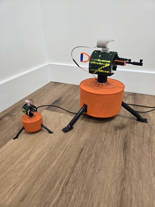 Giant Rust Auto Turret