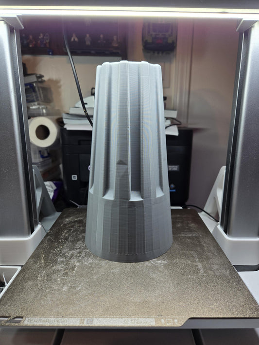 Giant 3D Printed Grey Wirenut