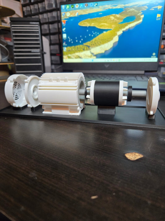 3D Printed Electric Motor Display