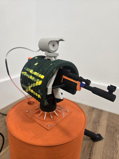 Giant Rust Auto Turret